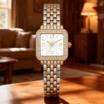 New French Hot-selling Alloy Material Elegant square Ladies Pointer Watch - Image 5