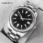 39mm No logo Watch With seiko NH35 Movement Bezel Style Automatic Mechanical Wrist Watches 100M - Image 4