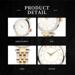 Fournisseur Montres Stainless Steel Watch for Women Relogio Feminino Personalizado - Image 2